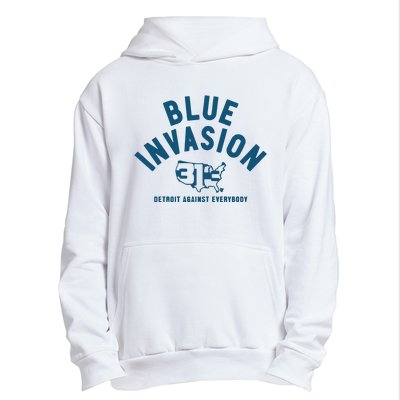 Blue Invasion Urban Pullover Hoodie