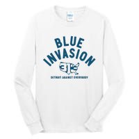 Blue Invasion Tall Long Sleeve T-Shirt