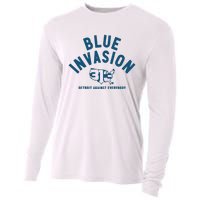 Blue Invasion Cooling Performance Long Sleeve Crew