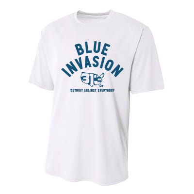 Blue Invasion Performance Sprint T-Shirt