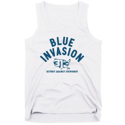 Blue Invasion Tank Top