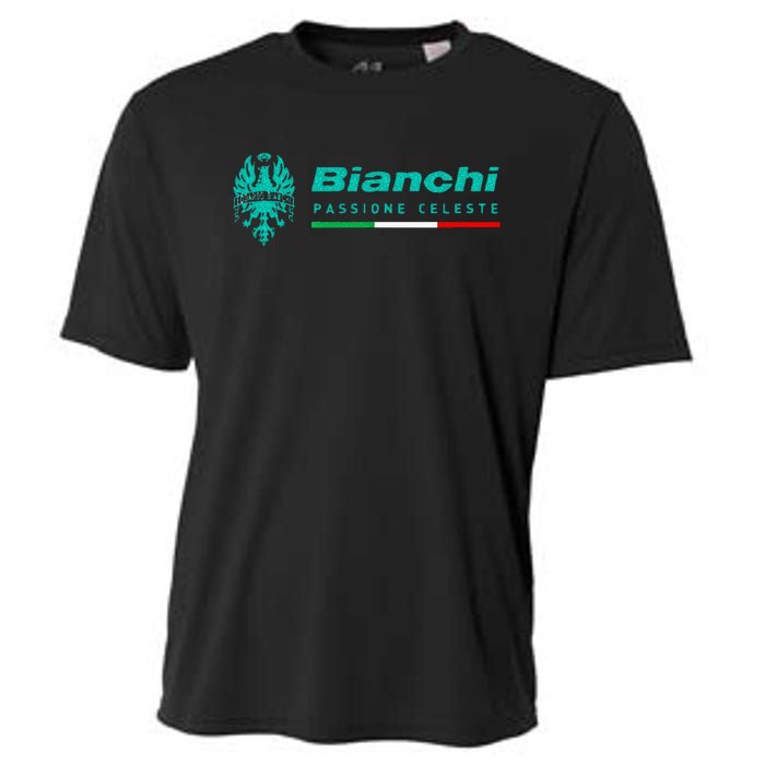 Bianchi Italian Bikes Cooling Performance Crew T-Shirt