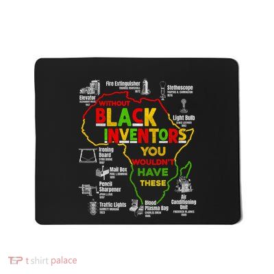 Black Inventors Black History Month African Mousepad