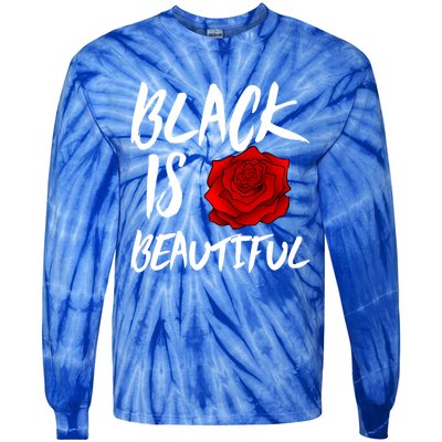 Black Is Beautiful Cool Gift Beauty Gift Tie-Dye Long Sleeve Shirt