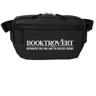 Booktrovert Introvert But Willing To Discuss Books Gift Reader Gift Crossbody Pack