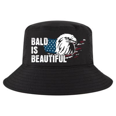 Bald Is Beautiful 4th Of July Independence Day Bald Eagle Cool Comfort Performance Bucket Hat