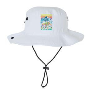 Bison Illustration Legacy Cool Fit Booney Bucket Hat