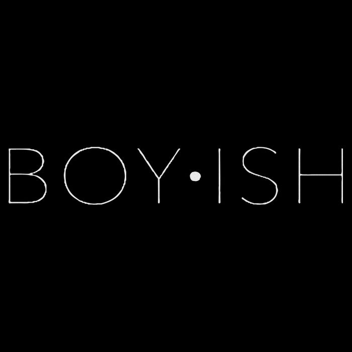 Boy Ish Boyish Non Binary Queer Pride Statement Drawstring Bag