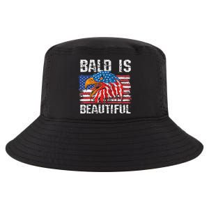 Bald Is Beautiful 4th Of July Independence Day Bald Eagle Cool Comfort Performance Bucket Hat