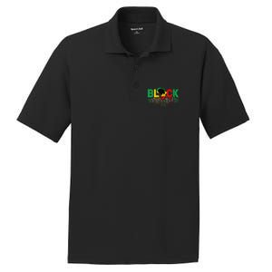 Black Is Beautiful Funny Africa Map Black History Month PosiCharge RacerMesh Polo