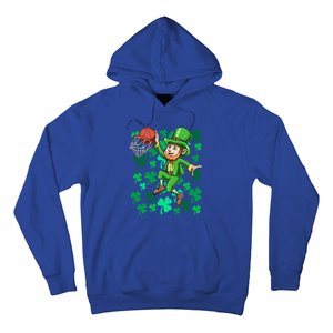 Basketball Irish Basketball Dunk Leprechaun St Patrick's Day Gift Hoodie