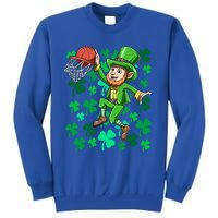 Basketball Irish Basketball Dunk Leprechaun St Patrick's Day Gift Sweatshirt