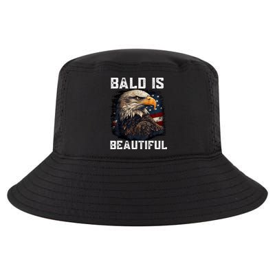 Bald Is Beautiful 4th Of July Independence Day Bald Eagle Cool Comfort Performance Bucket Hat