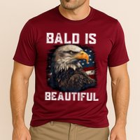 Bald Is Beautiful 4th Of July Independence Day Bald Eagle Cooling Performance Crew T-Shirt