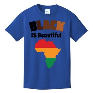 Black Is Beautiful Black History Juneteenth African American Gift Kids T-Shirt