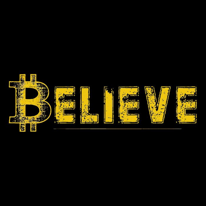 Believe In Bitcoin Bitcoin Hodler Cryto Trader Button