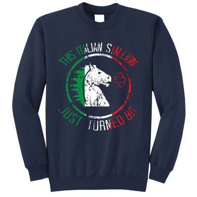 Best Italian Birthday Shirts 80th Birthday Gifts For Men Sweatshirt