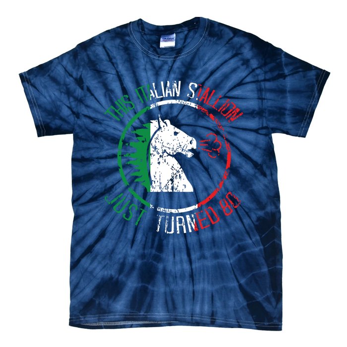 Best Italian Birthday Shirts 80th Birthday Gifts For Men Tie-Dye T-Shirt