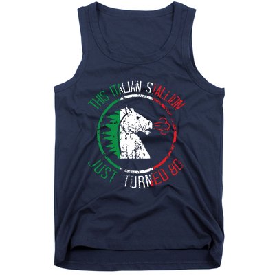 Best Italian Birthday Shirts 80th Birthday Gifts For Men Tank Top