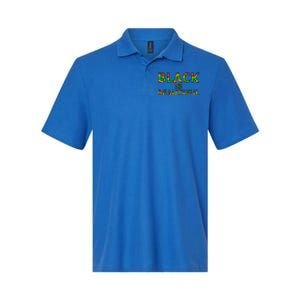 Black Is Beautiful Black History Month Proud Gift Softstyle Adult Sport Polo