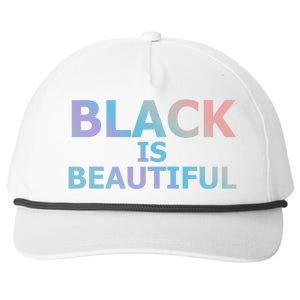 Black Is Beautiful Black History Month Proud Gift Snapback Five-Panel Rope Hat