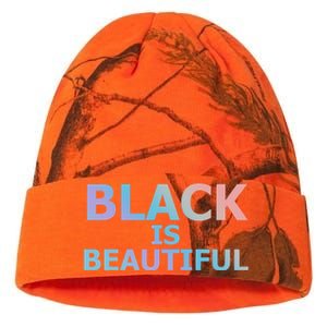 Black Is Beautiful Black History Month Proud Gift Kati Licensed 12" Camo Beanie