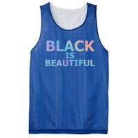 Black Is Beautiful Black History Month Proud Gift Mesh Reversible Basketball Jersey Tank