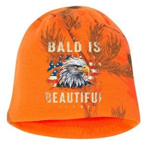 Bald Is Beautiful 4th Of July Independence Day America Kati - Camo Knit Beanie