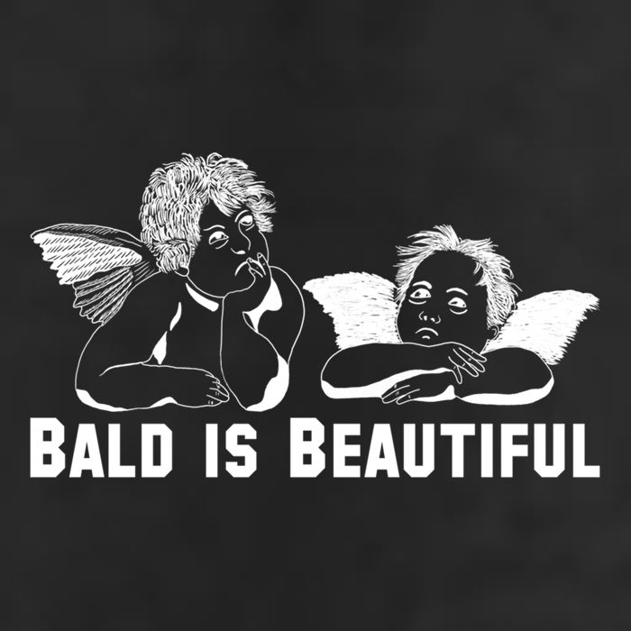 Bald Is Beautiful Angels Black Gift Cool Comfort Performance Bucket Hat