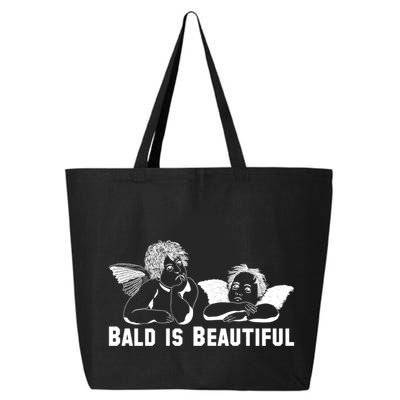 Bald Is Beautiful Angels Black Gift 25L Jumbo Tote