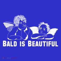 Bald Is Beautiful Angels Black Gift Tank Top