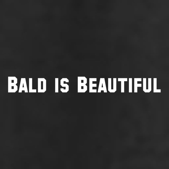 Bald Is Beautiful Black Gift Cool Comfort Performance Bucket Hat