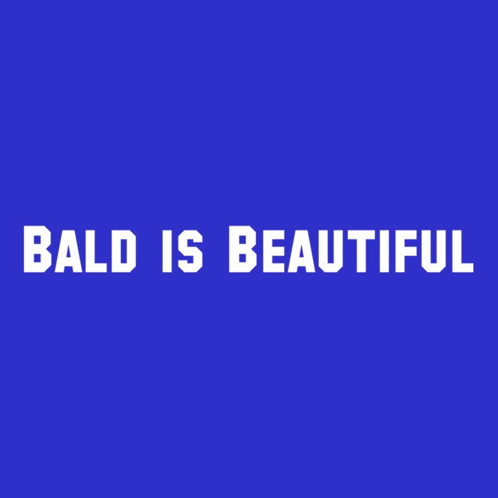 Bald Is Beautiful Black Gift Toddler Hoodie