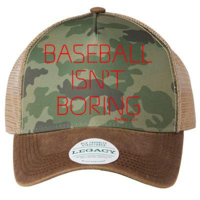 Baseball IsnT Boring Legacy Tie Dye Trucker Hat