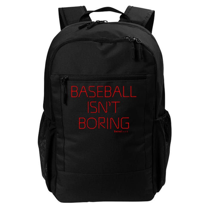 Baseball IsnT Boring Daily Commute Backpack