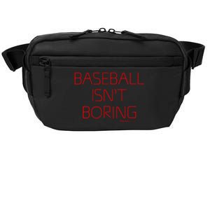 Baseball IsnT Boring Crossbody Pack