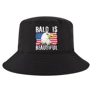 Bald Is Beautiful 4th Of July Independence Day Bald Eagle Cool Comfort Performance Bucket Hat