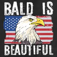 Bald Is Beautiful 4th Of July Independence Day Bald Eagle Cool Comfort Performance Bucket Hat
