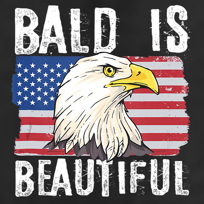 Bald Is Beautiful 4th Of July Independence Day Bald Eagle Cool Comfort Performance Bucket Hat