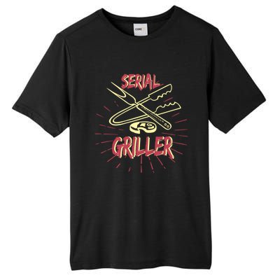 Bbq Items Bbq Master And Serial Griller Cool Gift Tall Fusion ChromaSoft Performance T-Shirt