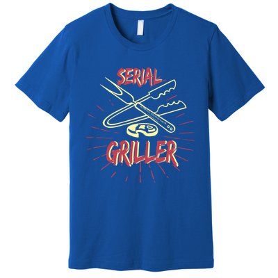 Bbq Items Bbq Master And Serial Griller Cool Gift Premium T-Shirt