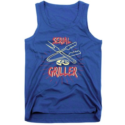 Bbq Items Bbq Master And Serial Griller Cool Gift Tank Top