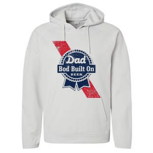 Bald Is Beautiful 4th Of July Independence Day Bald Eagle Performance Fleece Hoodie