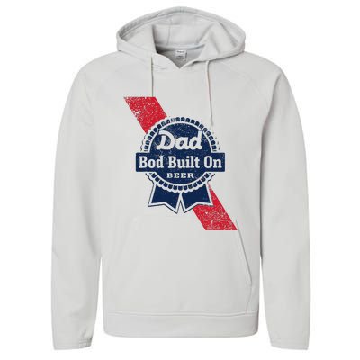 Bald Is Beautiful 4th Of July Independence Day Bald Eagle Performance Fleece Hoodie