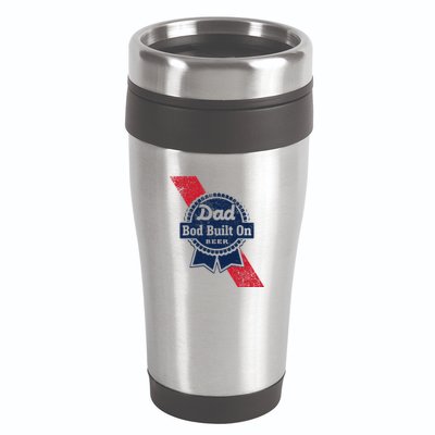 Bald Is Beautiful 4th Of July Independence Day Bald Eagle 16oz Travel Tumbler