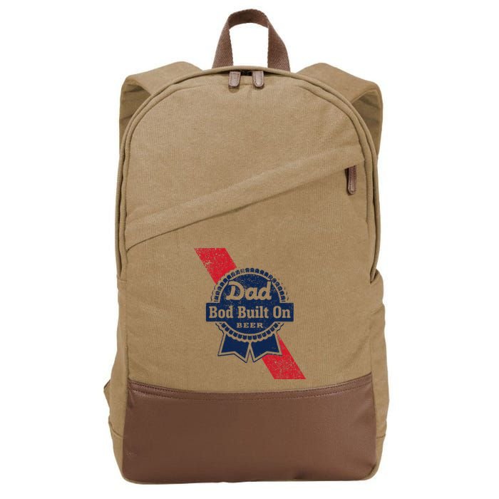 Bald Is Beautiful 4th Of July Independence Day Bald Eagle Cotton Canvas Backpack