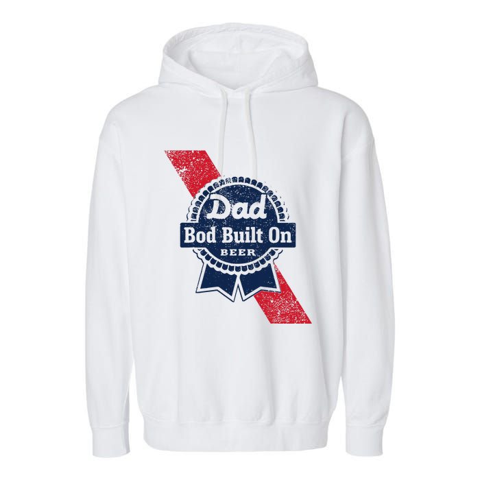 Bald Is Beautiful 4th Of July Independence Day Bald Eagle Garment-Dyed Fleece Hoodie