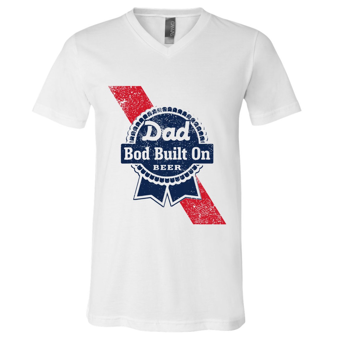 Bald Is Beautiful 4th Of July Independence Day Bald Eagle V-Neck T-Shirt
