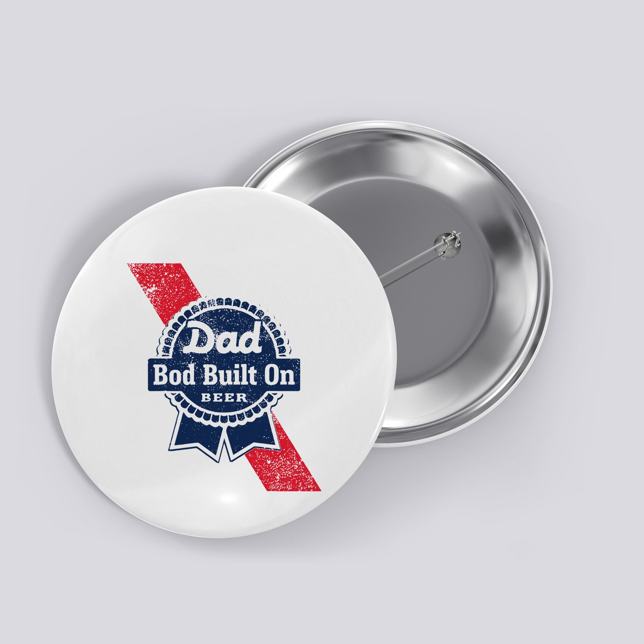 Bald Is Beautiful 4th Of July Independence Day Bald Eagle Button