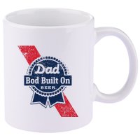 Bald Is Beautiful 4th Of July Independence Day Bald Eagle 11oz C Handle Ceramic Mug